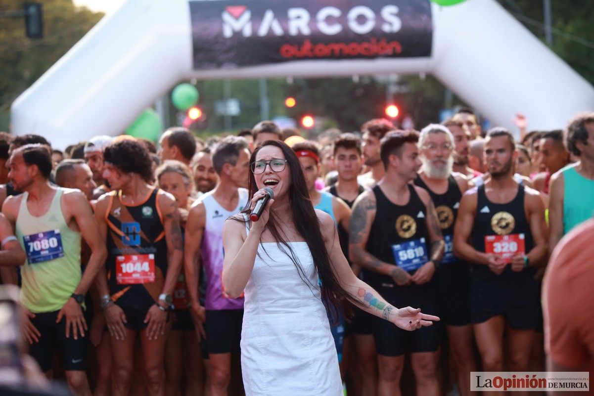 Las mejores imágenes de la carrera nocturna de Murcia