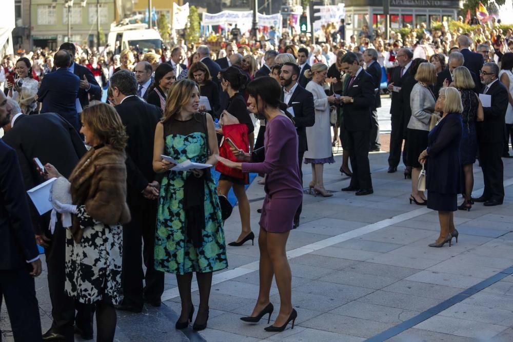 Alfombra azul de los Premios "Princesa de Asturias" 2017