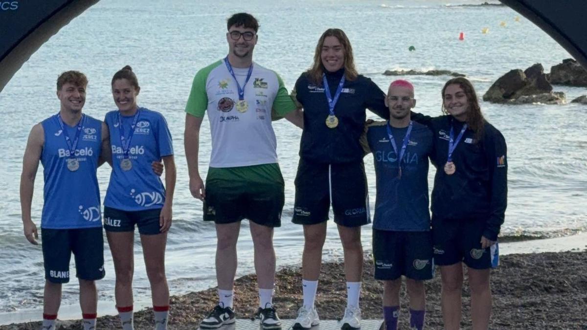 Miguel Bou “repite” oro nacional y oro en la Copa Mundo de Aguas Abiertas