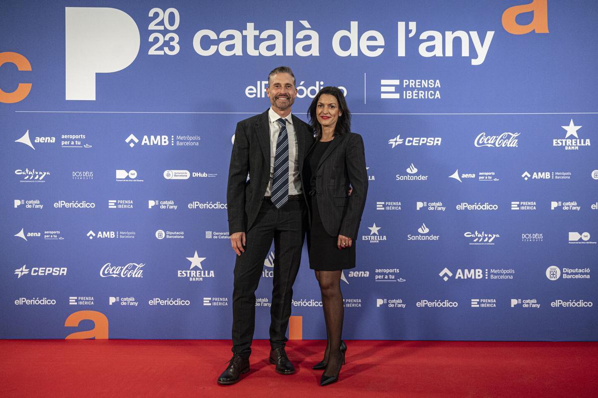 Òscar Playà, director del metro de Barcelona en los premios Català de l'Any 2023 de EL PERIÓDICO