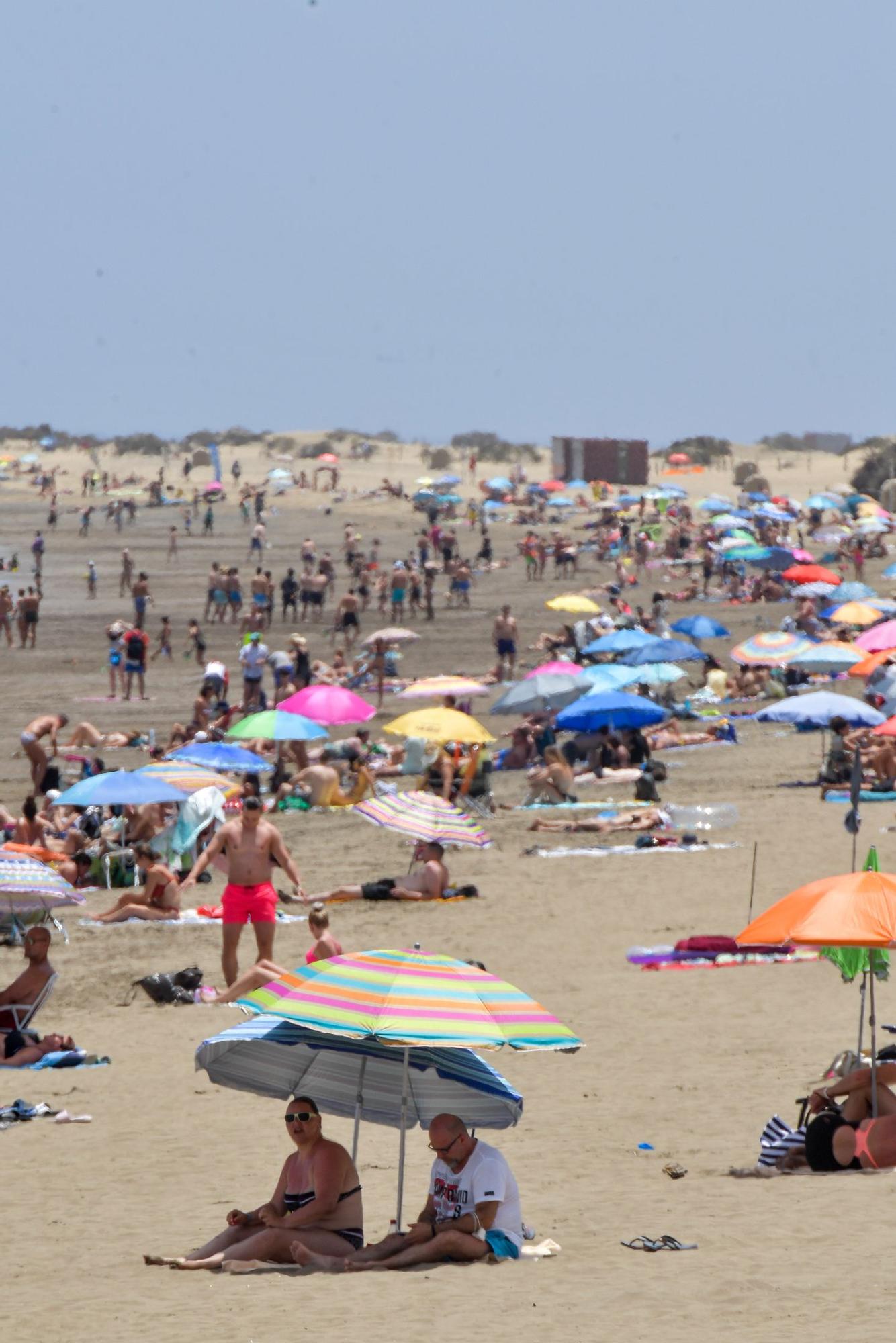 Ola de calor en Gran Canaria (16/07/2021)