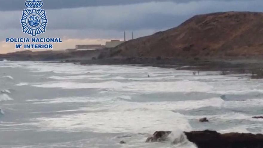 Playa de Bocabarranco, en Jinámar.