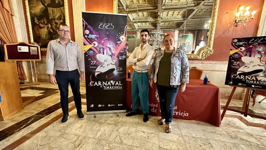 El Carnaval 2023 de Torrevieja ya tiene cartel anunciador y fechas de los principales desfiles