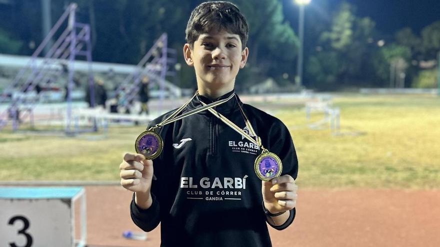 El Club de Córrer el Garbí logra 5 medallas en la jornada escolar