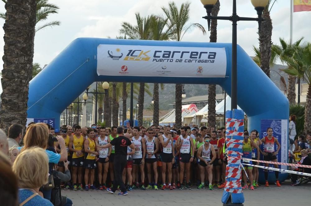 La Carrera Puerto de Cartagena encumbra a Franco y Del Solar