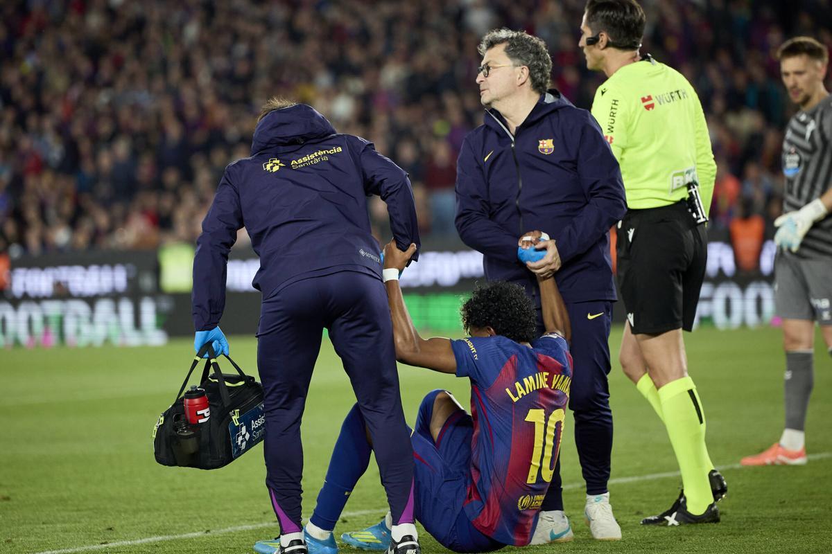 El doctor Ripoll avisa sobre la possible lesió de Lamine Yamal: “Té un índex de recaiguda del 30% i compte amb el Mundial”