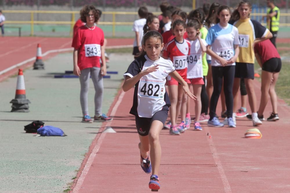 Campeonato Intercentros escolar de Atletismo en Ca
