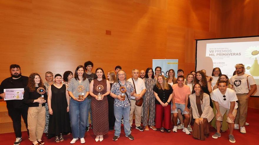 Os Premios Mil Primaveras recoñecen en Pontevedra catro proxectos que impulsan o galego