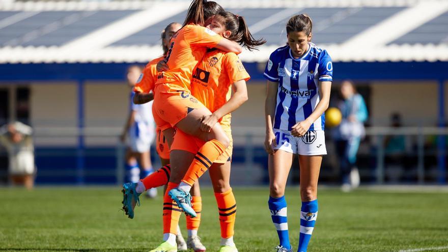 El Valencia rompe su racha y coge aire gracias a un doblete de Anita Marcos (1-3)