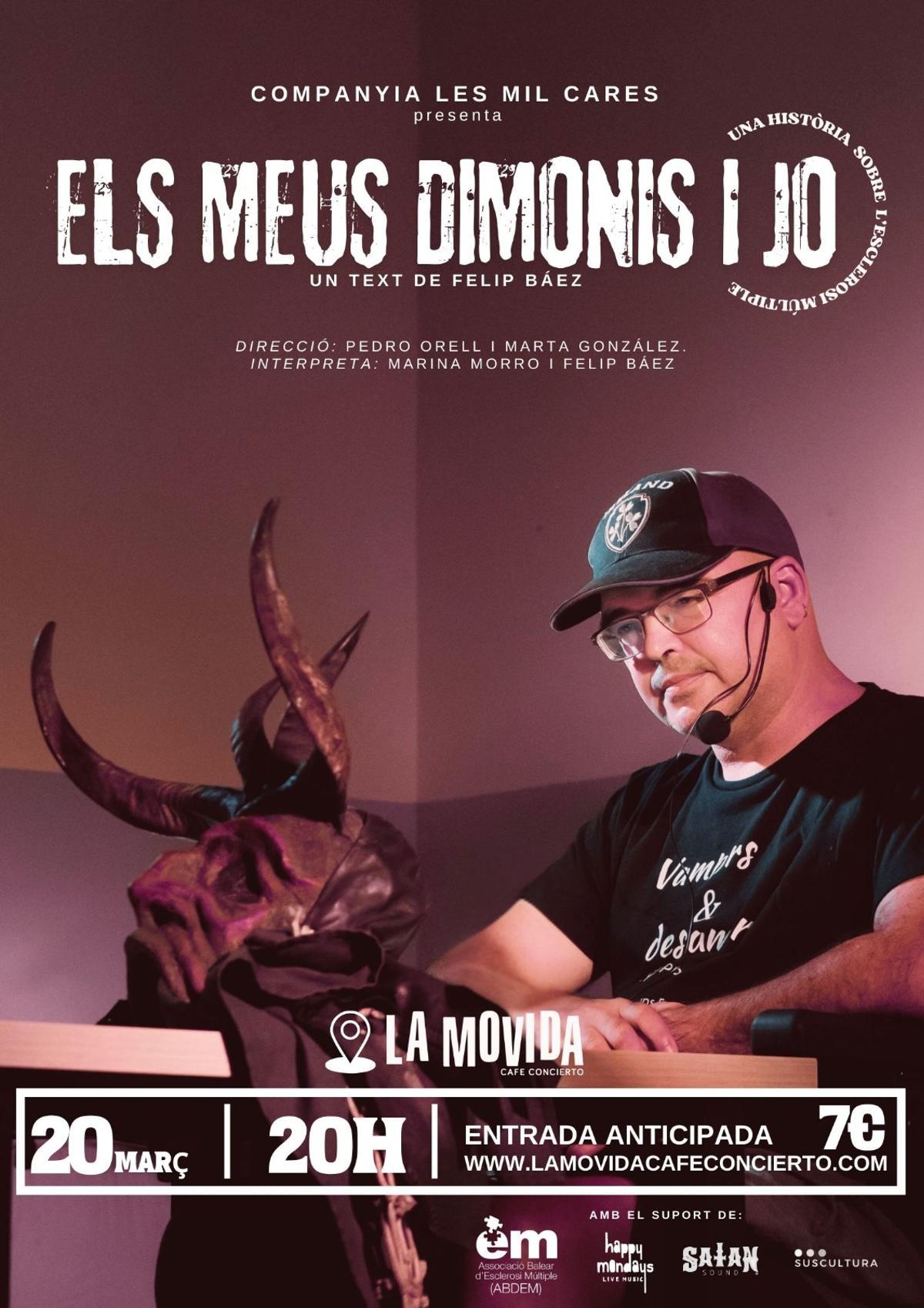 La propuesta teatral de Felip Báez llega a La Movida