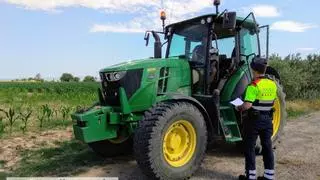 Detenido por robar un tractor en una finca de Cambrils