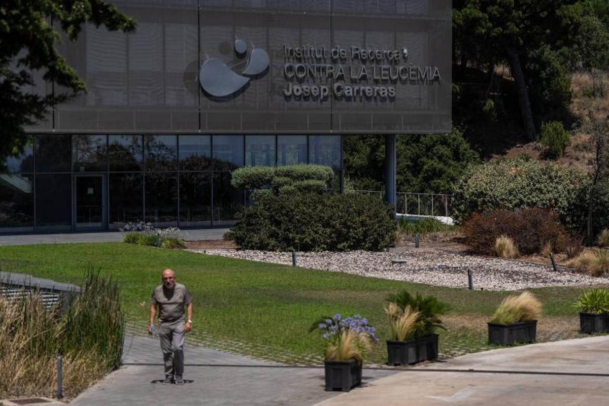 Vista exterior del Institut Josep Carreras, dedicado a la investigación de la leucemia y otras enfermedades hematológicas malignas.