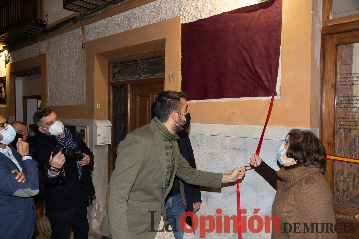 Inauguración del proyecto de revitalización del Casco Histórico de Cehegín