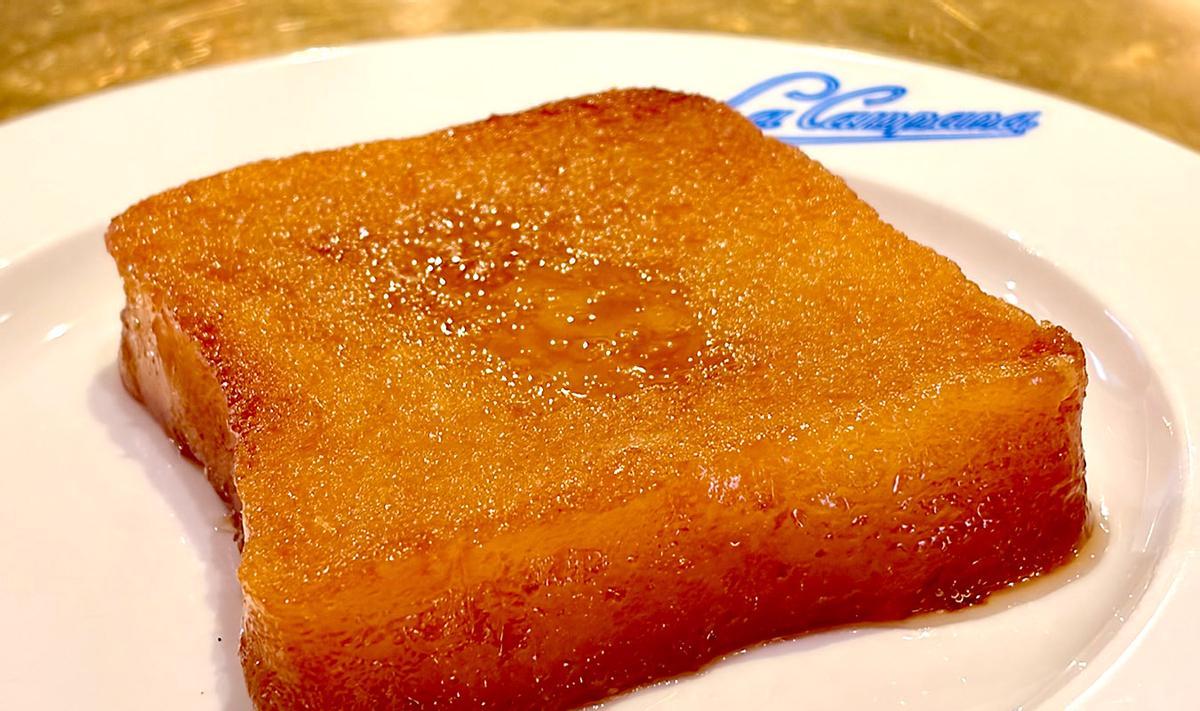 Torrija de La Campana.
