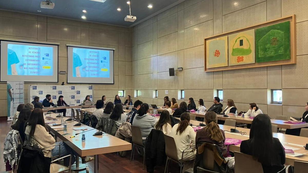SANTIAGO USC ENFERMERÍA MACHISMOS I Estudantes de Enfermería perciben micromachismos durante a súa formación clínica