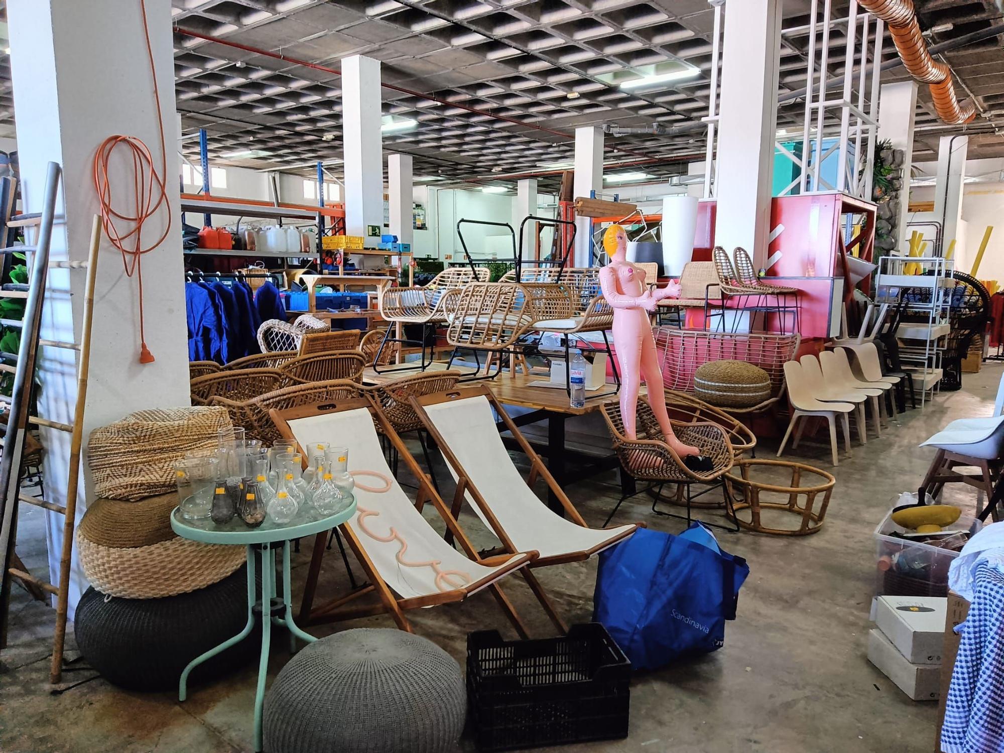 Muebles 'de cine' desde un euro en Gran Canaria