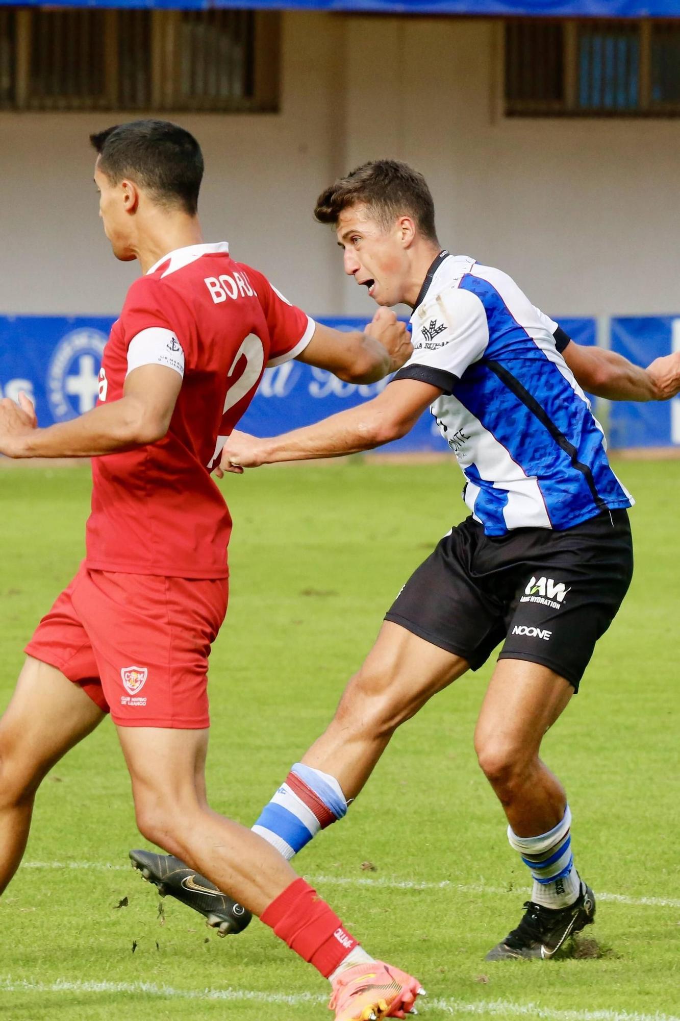 EN IMÁGENES: Así ha sido la goleada del Avilés ante el Marino