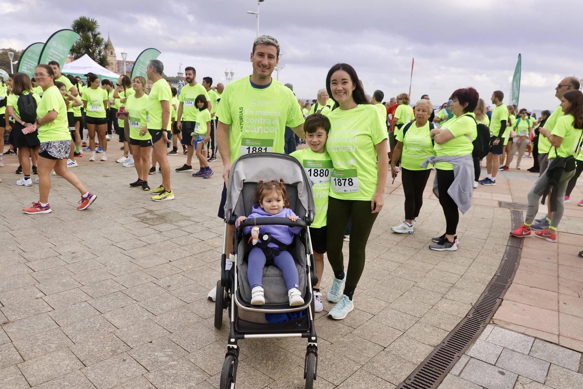 Así fue la carrera contra el cáncer de Gijón: en imágenes