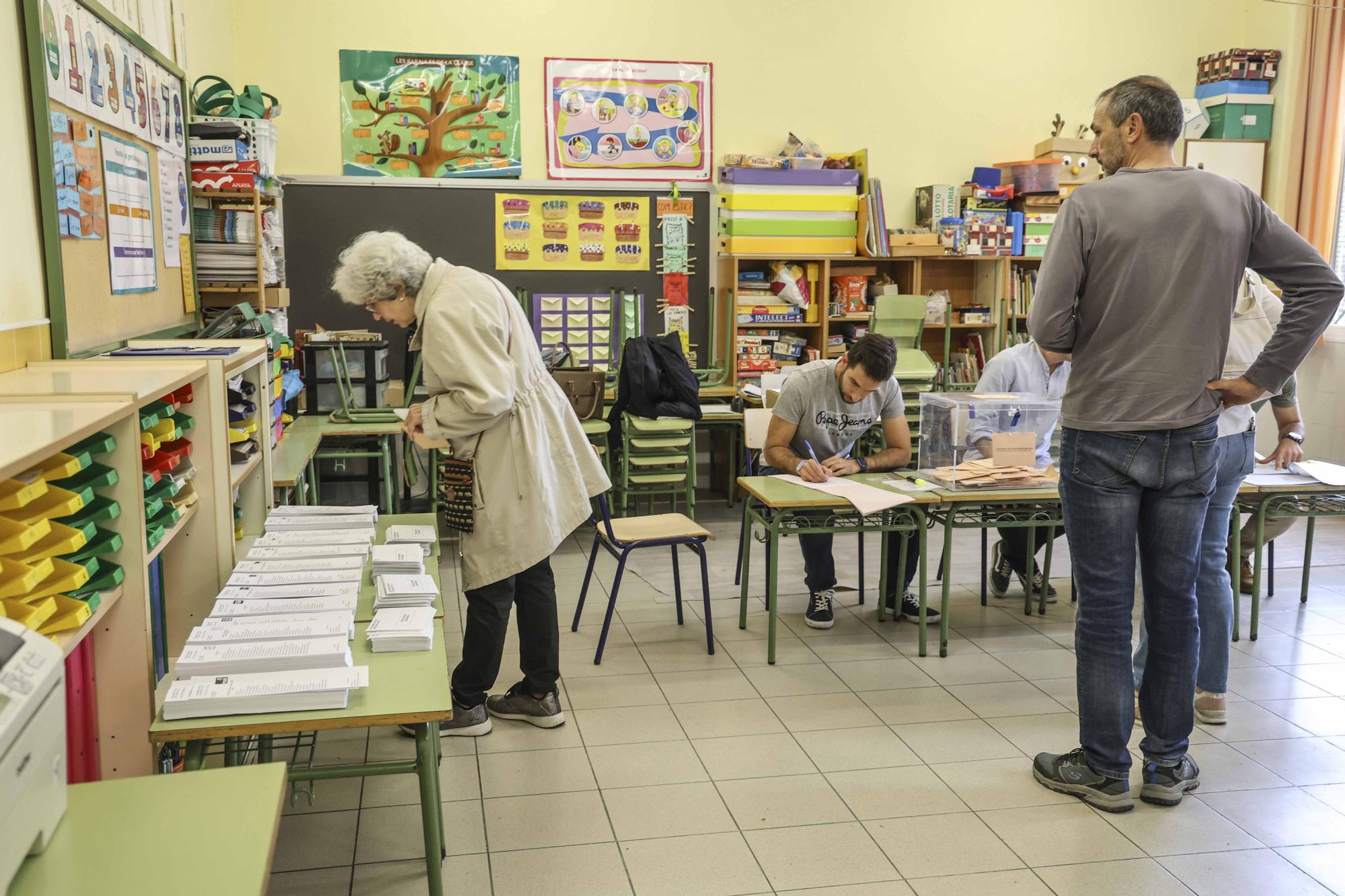 La jornada electoral del 28M en Alicante