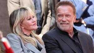 Melanie Griffith y Arnold Schwarzenegger