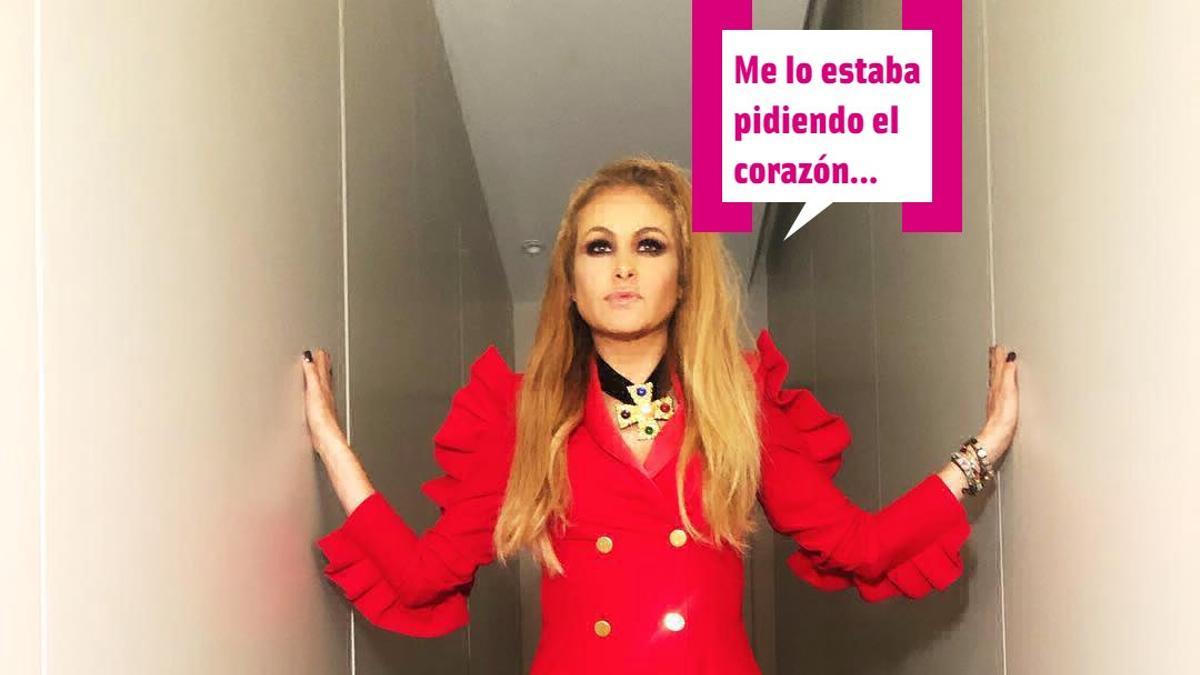 Paulina Rubio canta una canción de Auryn