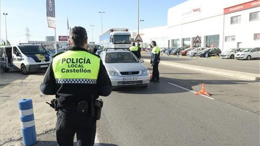 Detenido un conductor en Castellón por cuadruplicar la tasa de alcoholemia