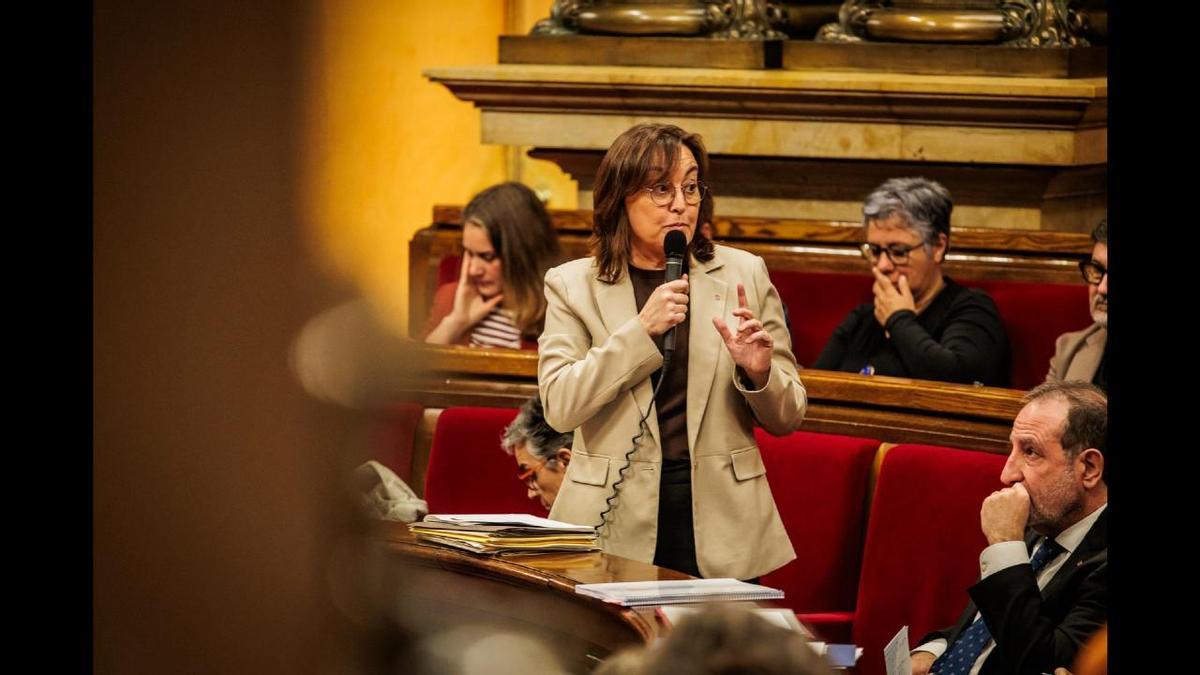 Sílvia Paneque i Sureda aquest dimecres al Parlament