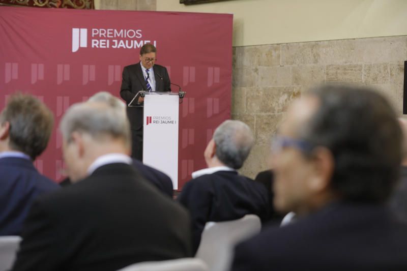 Presentación del jurado de los premios Jaume I.