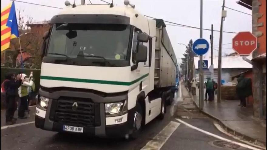 La frontera de Puigcerdà, reoberta després de 24 hores