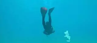 Un tanque de aguas cristalinas en Ciudad de la Luz