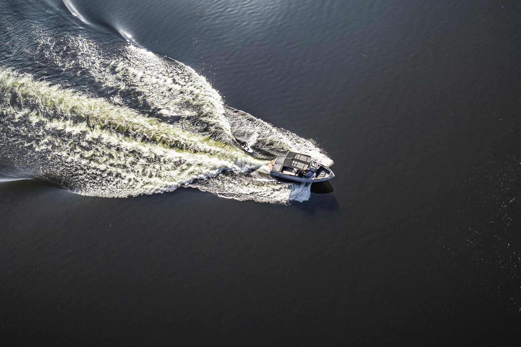 El canvi radical de Sau a vista de dron