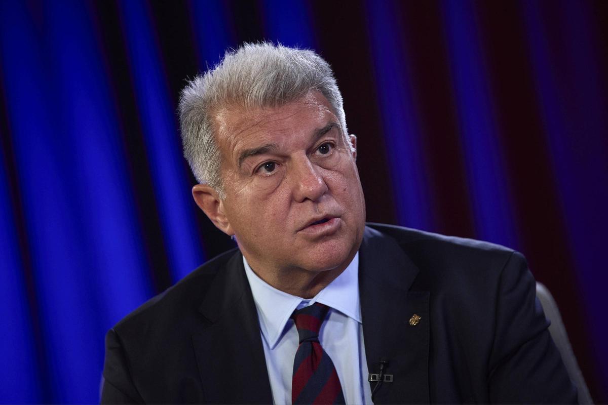 Laporta en la redacción de SPORT