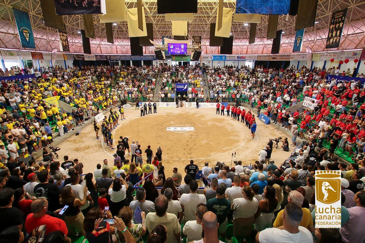 El Chimbesque, mejor equipo de Canarias de lucha canaria