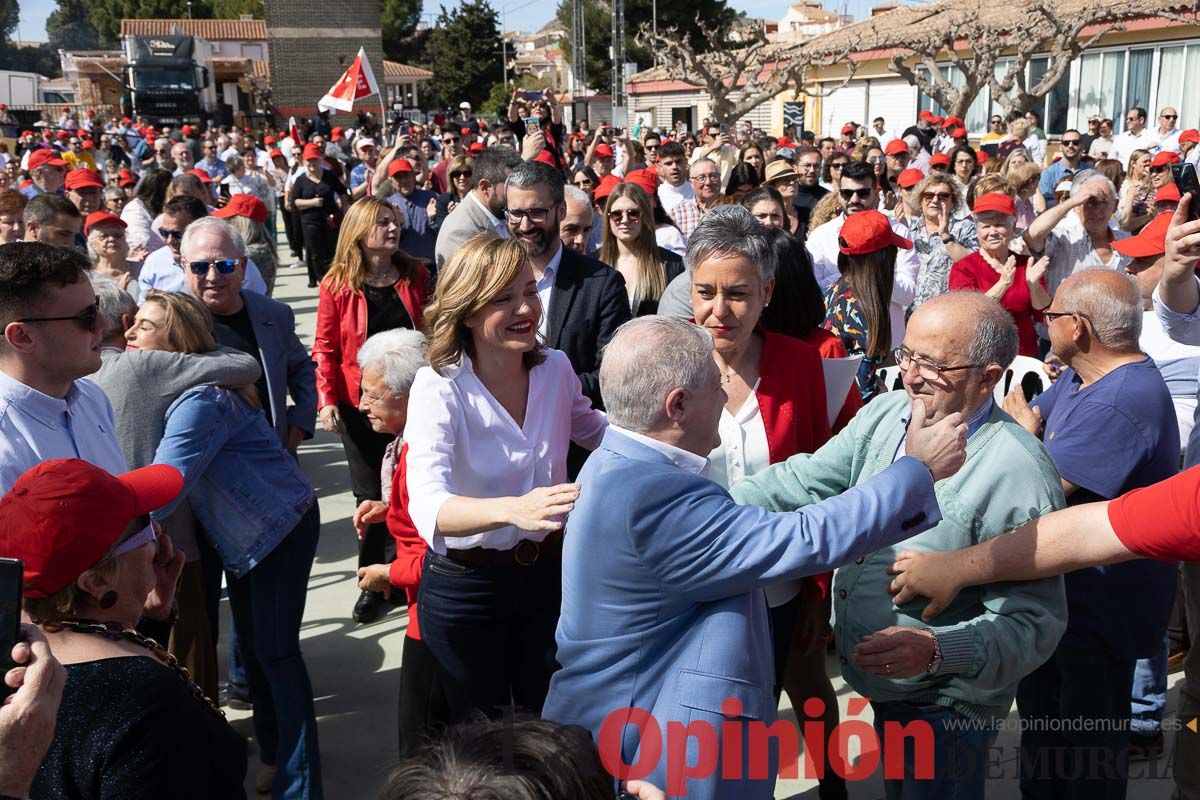 Presentación de José Vélez como candidato del PSOE a la presidencia de la Comunidad