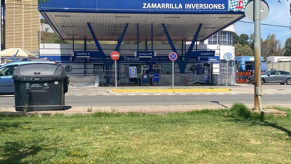 La gasolinera de Coria del Río investigada
