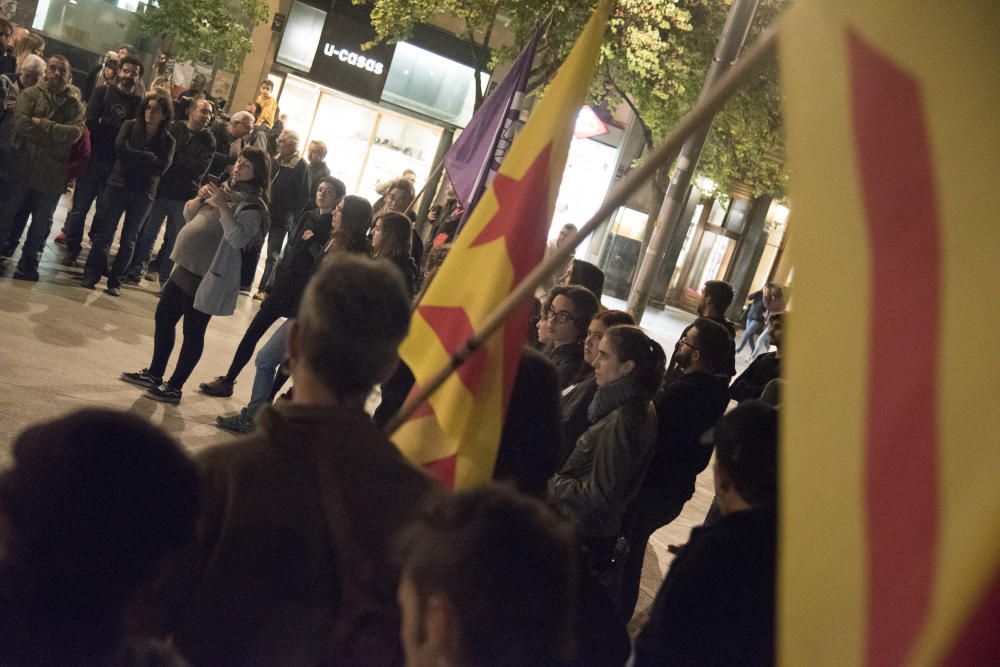 Manifestació contra la sentència del cas de violació a una menor a Manresa