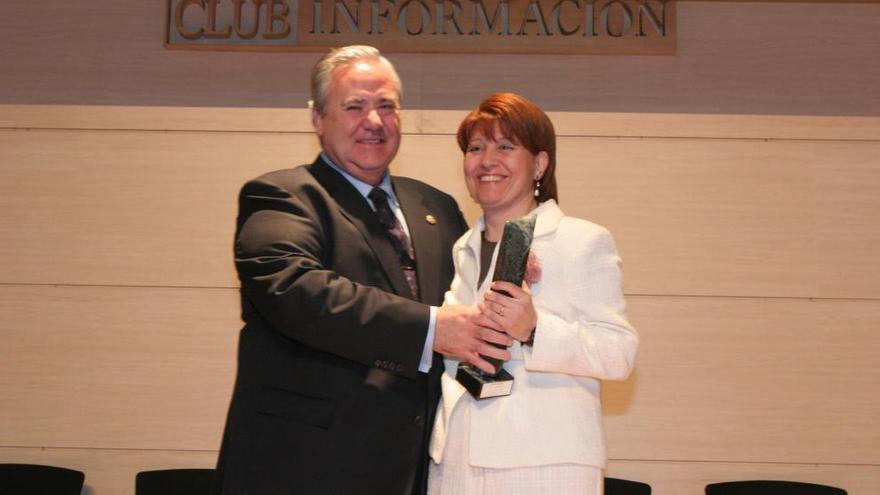 Mari Carmen López recibe el premio