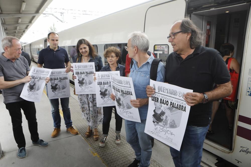 El Tren Negro y la Semana Negra llegan a Gijón