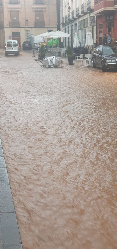 Daroca registró ayer precipitaciones históricas