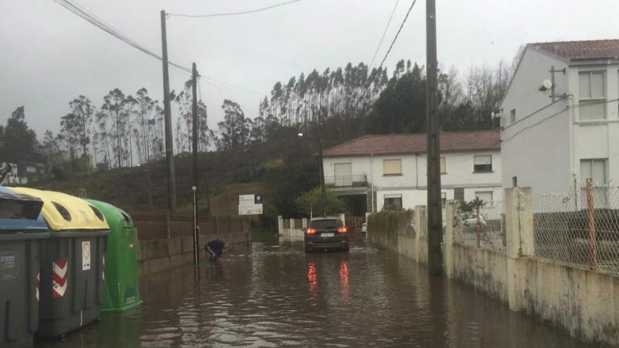 Efectos del temporal en Cangas. // Santos Álvarez