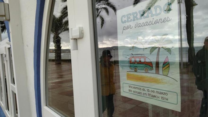 &quot;Cerrado por vacaciones&quot;, el derecho a respirar de la hostelería de Xàbia