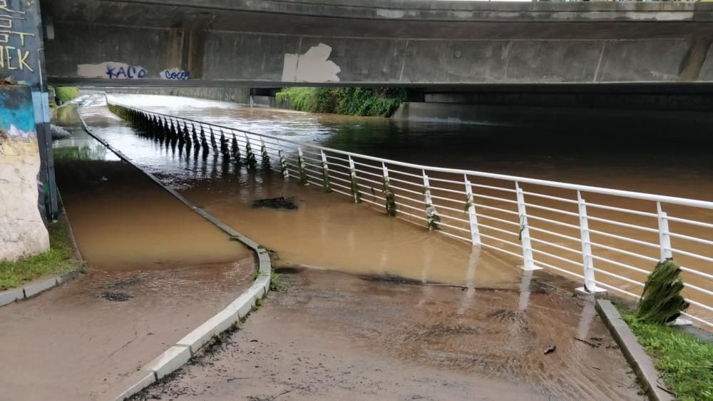 Inundaciones en Gijón