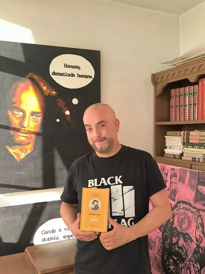 Miguel Calvo presenta su nuevo libro 'Historiones del arte': "Este libro es como un conjunto de pequeños vídeos de Tik Tok, pero hay que leerlos"