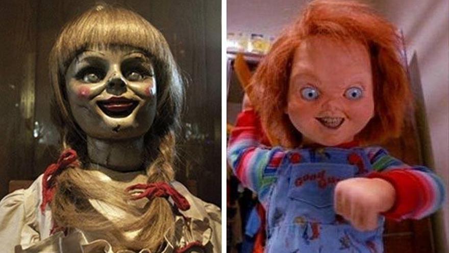 Annabelle y Chucky.