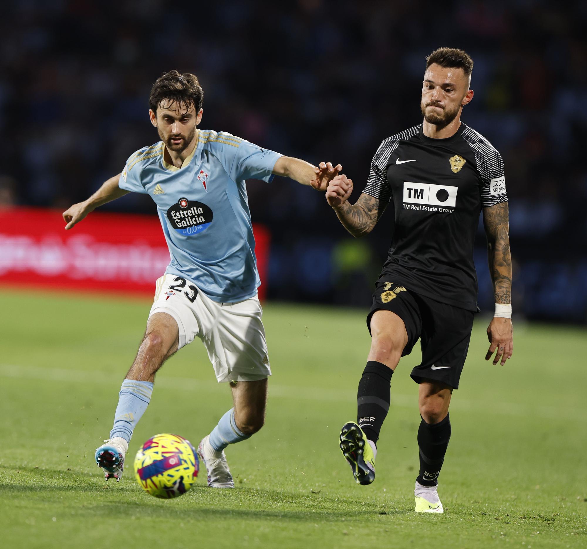 El Celta-Elche, en imágenes