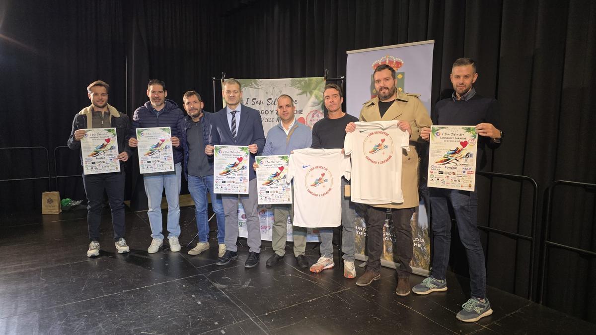 Presentación de la San Silvestre de Santiago y Zaraiche.
