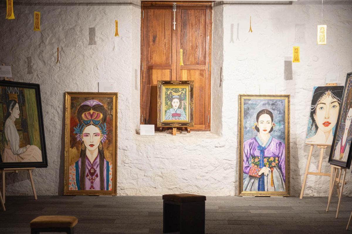Una de las exposiciones de la Casa Anchieta.