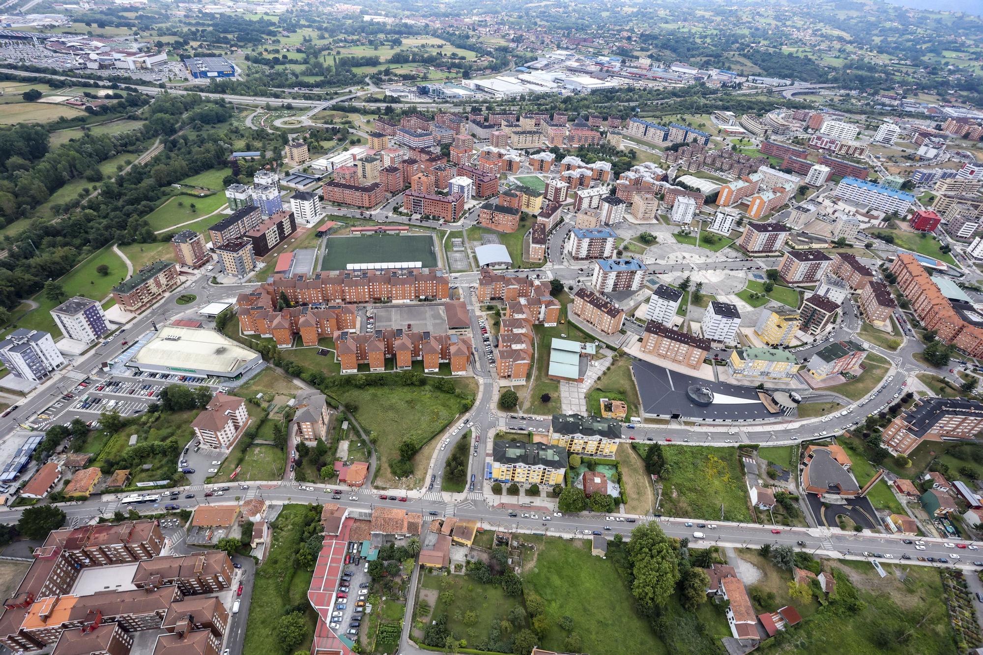 Las mejores imágenes de Oviedo desde el aire