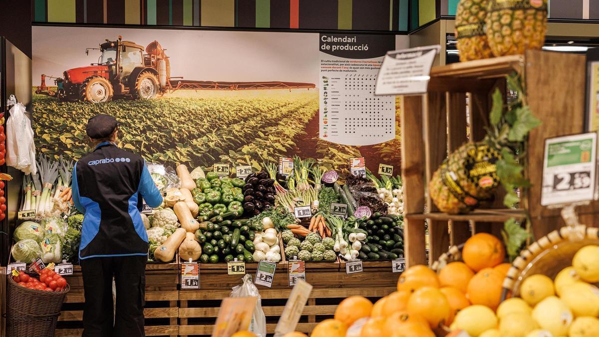 Imatges de productes en un supermercat