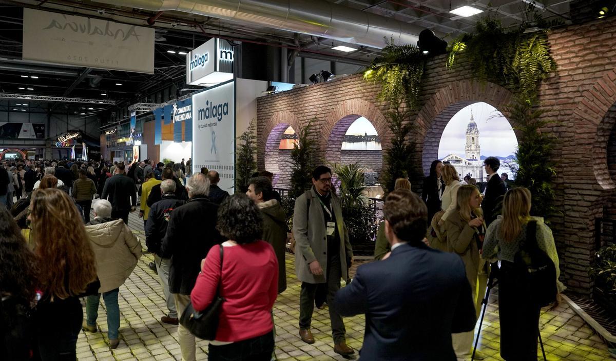 Expositor del Ayuntamiento de Málaga en Fitur 2026